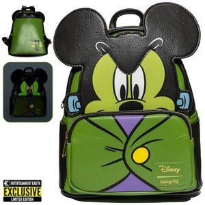 Loungefly Disney Mickey Mouse Frankenstein GITD Mini Backpack - EE Exclusive